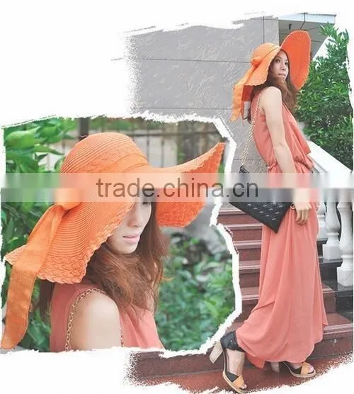 2016 factory direct sexy ladies beach straw hat popular summer hot sale girls sombrero straw hat wholesale