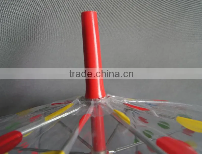 transparent umbella 2015 oem umbrella wedding decoration from China manufacturer