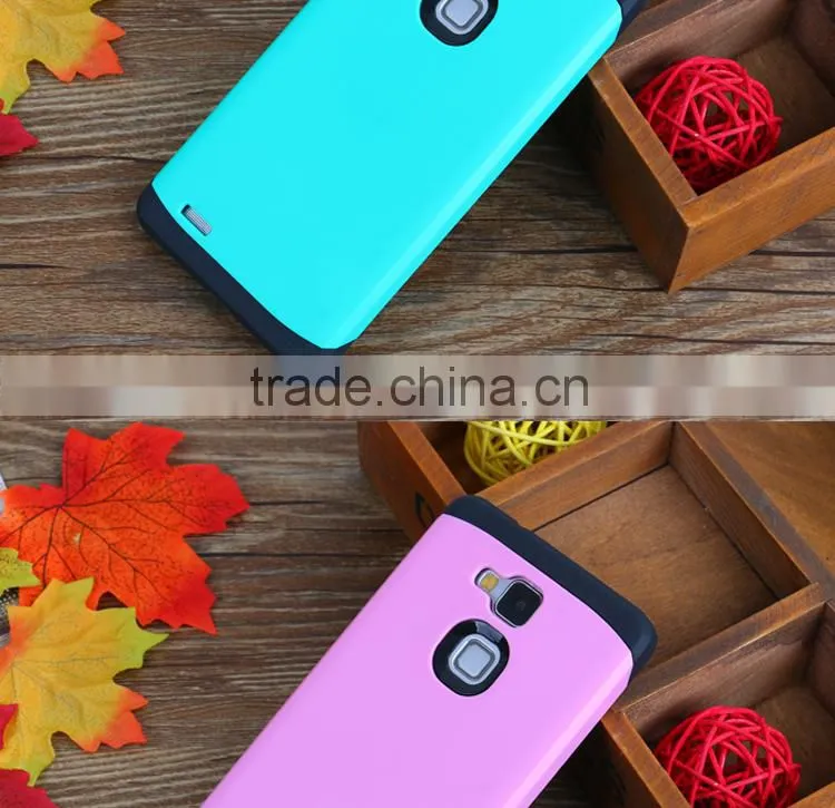 LZB New arrival slim colorful armor case for huawei ascend mate 7,for huawei mate 7 case