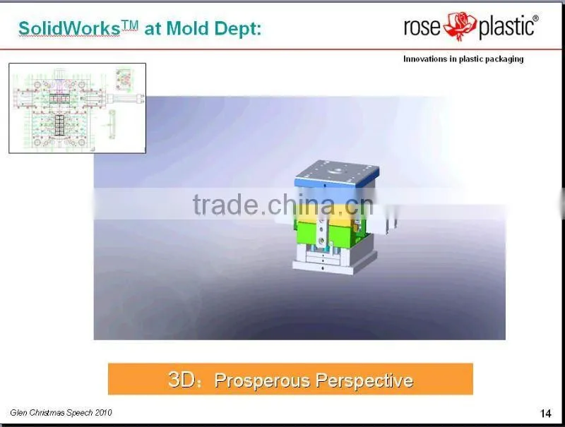 long plastic telescopic box DP 26 410