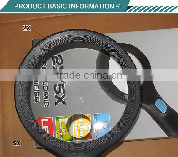NO.6906B 10 LED Lamp Handhold Magnifier