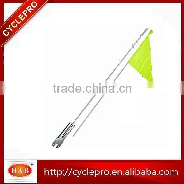 Safety Flag Fluro Orange Bicycle Childs Bike Mobility Scooter Pram Kids Safety flag 122CM