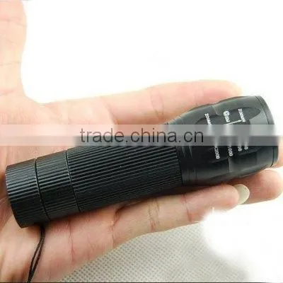 aluminum flashlight casing