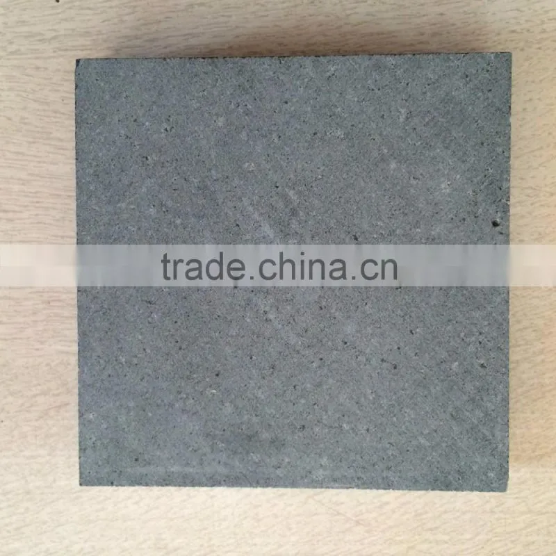 Flamed Black Basalt Tiles