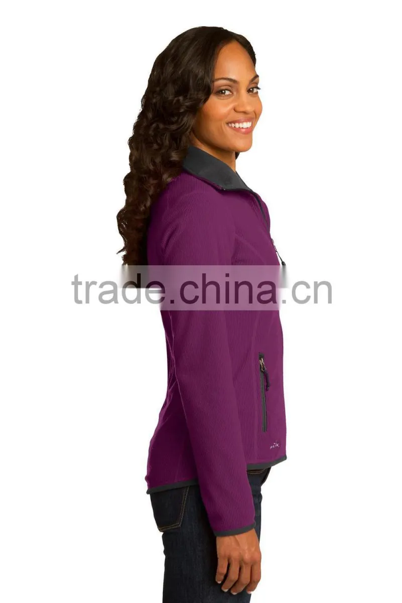 Branded stripe jacket soft shell jacket