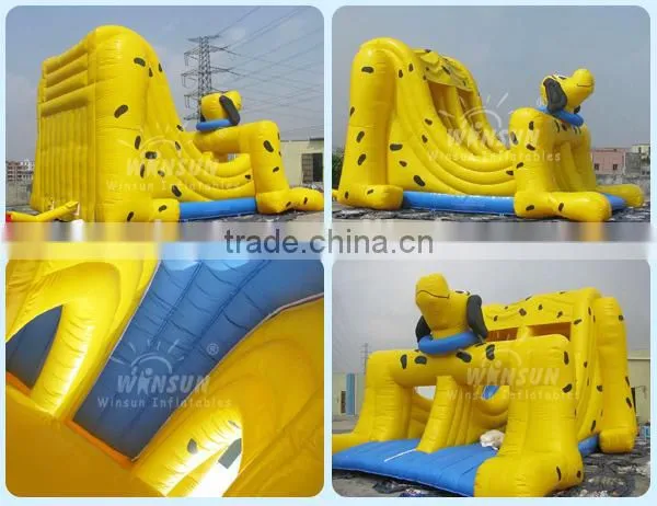 EN14960 warmly welcomed giant eagle slide