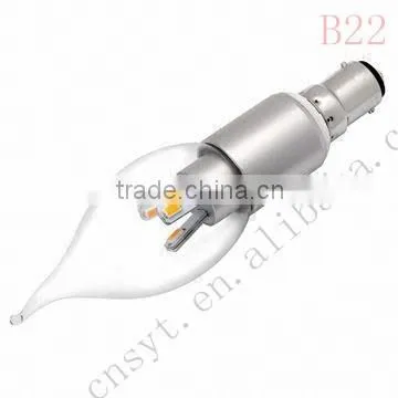 Halloween led candle dimmable chandelier candle light 3w 5w dimmable