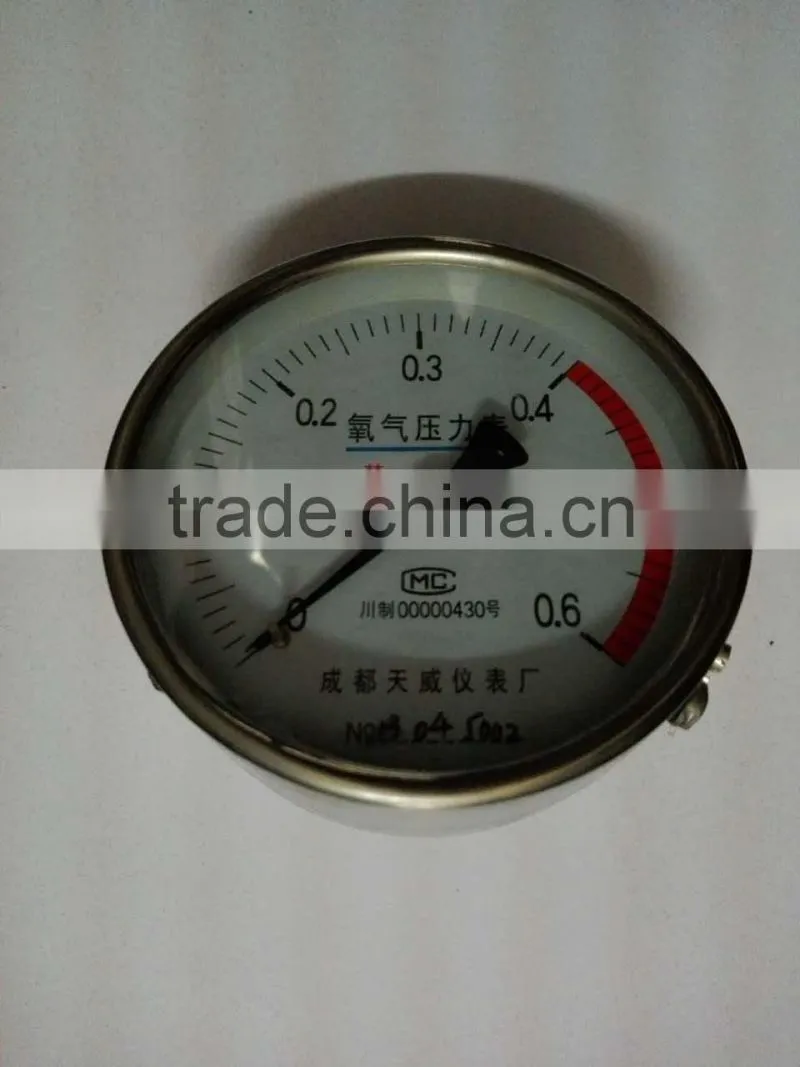 0-4MPa Stainless Steel Pressure Gauge