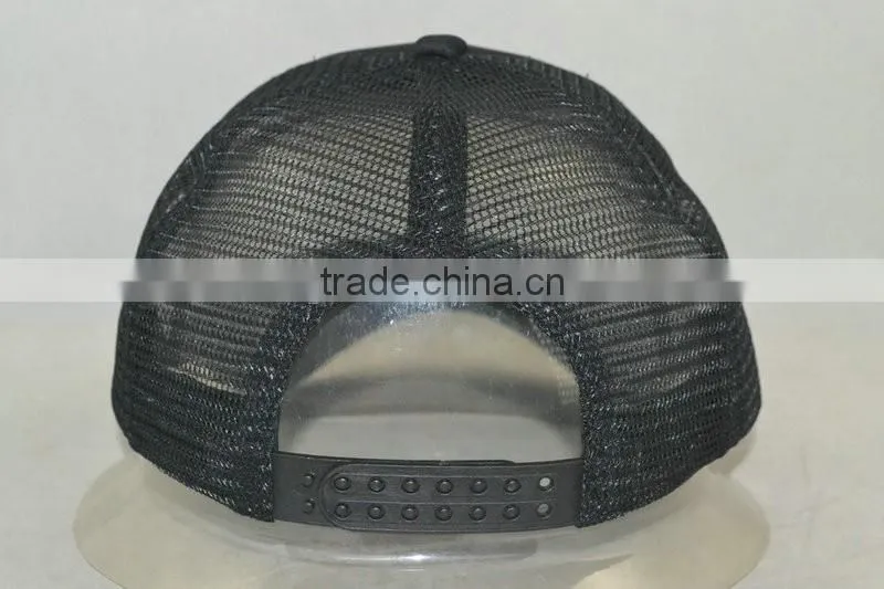 Guangzhou hat factory professional custom / 100% polyester fiber/logo printing/sponge trucker hats