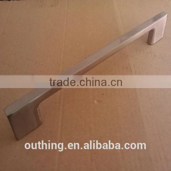 USA modern brush nickel furniture hardware zinc cabinet handle