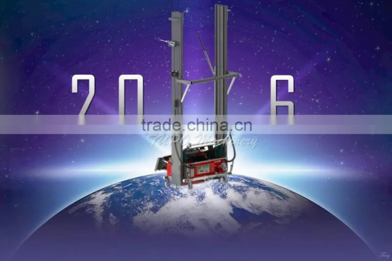 Mortar Plaster grouting Mix Pump /Construction Wall Plastering Rendering Machine