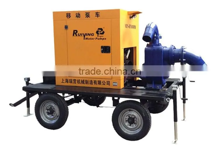 diesel engine industrial water pump 1400m3hr high flow