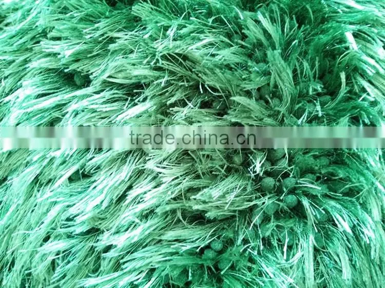 thick long pile microfiber chenille bath mat