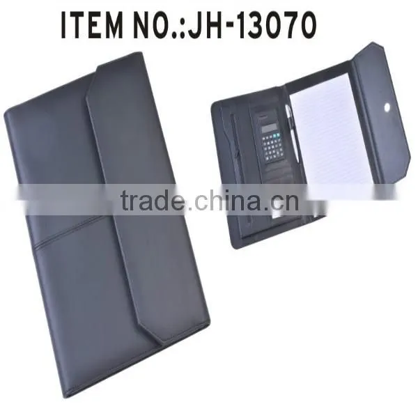 PadFolio Case with Notepad leather Holder,file folder with notepad