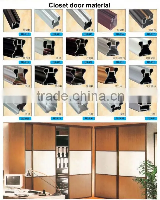 Aluminum casement/sliding/folding window