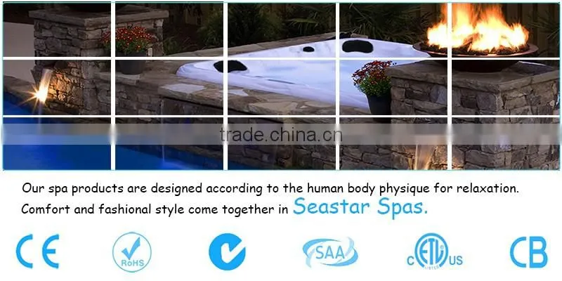 Round 6 Person Reasonable Price High Quality Acrylic Balboa Hot Tub Spa