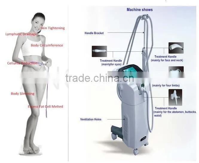 Ultrasonic RF vacuum Cavitation Slimming Machine