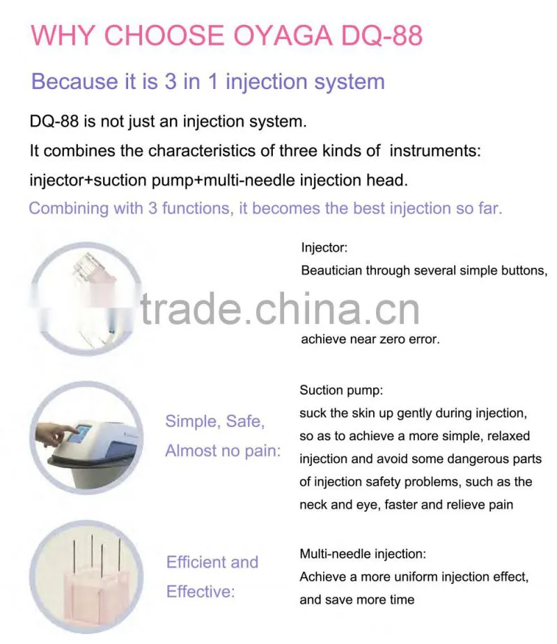 2015 new arrival best effective water meso injection gun/mesotherapy gun Korea