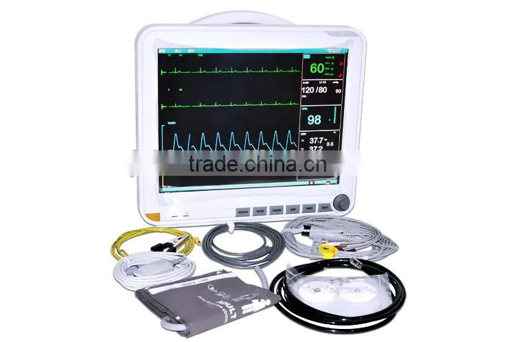 big screen 15-inch 6-Parameter Patient Monitor ambulance monitor on sale