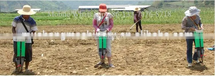 Portable corn seeder machine