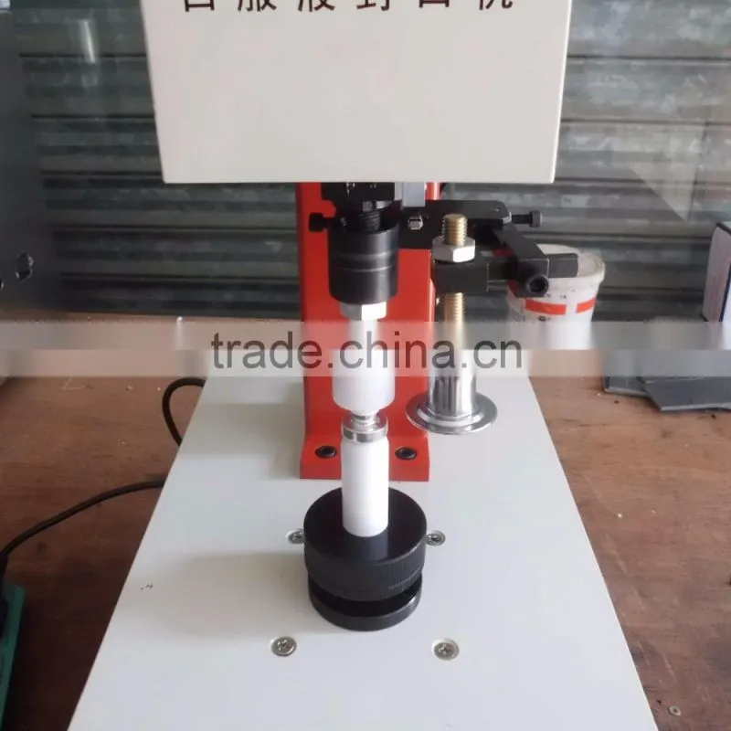 Wholesale electric hand press oral cheap ampoule bottle capping machine