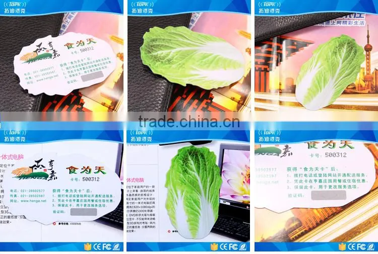 Personalization plastic card with cheap membership card
