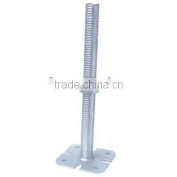 Custom direct manufacturer galvanized scaffolding adjustable base jack