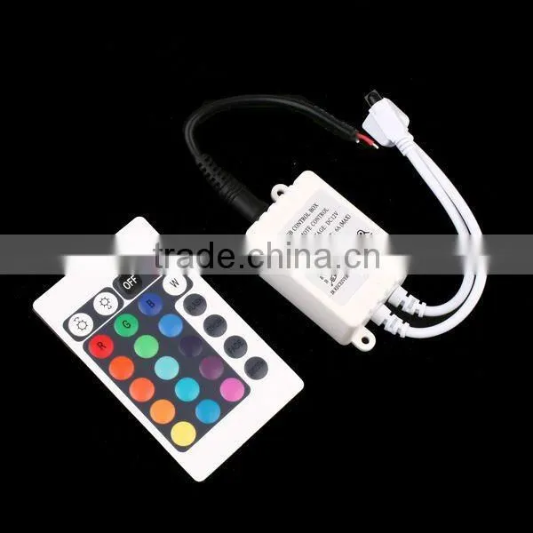 24 Keys 12V IR Remote Controller for 3528 5050 RGB LED SMD Strip Lights