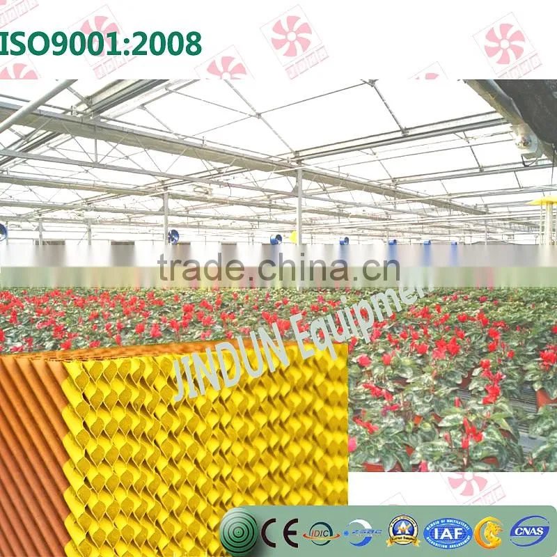5090honeybomb water evaporative solar greenhouse paper cooling pad