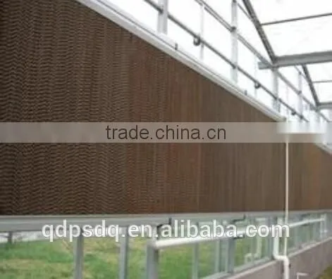 Greenhouse Cooling Pad with Fan System for temperature control