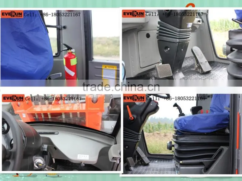 Everun ER06 agricultural Maschine front end Hydrostatisch Mini Radlader/Farm Hoflader mit CE/Euro 3