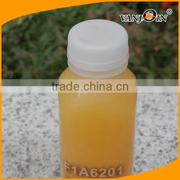 400ml Square Hot Filling Beverage Bottle Custom Logo