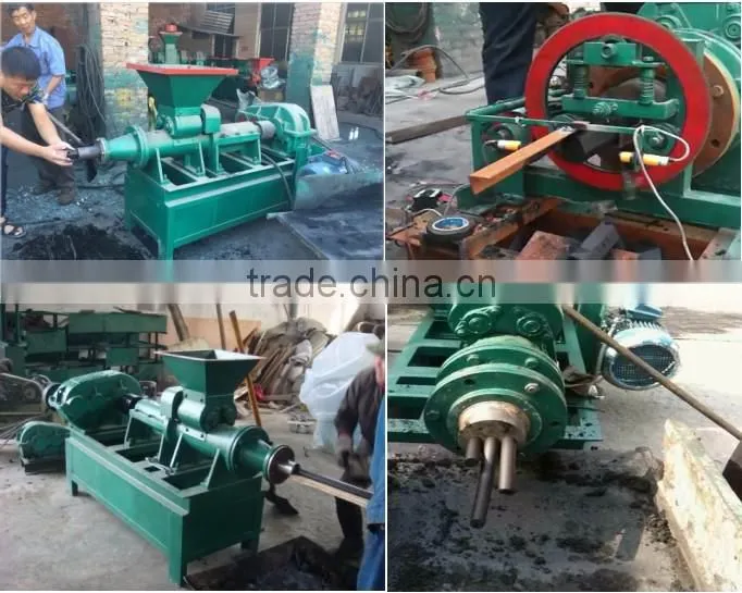 Yuxiang machinery professional energy saving charcoal machine for BBQ