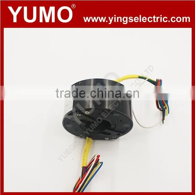 SR038-6P Through bore slip ring bore size 38mm 6rings slip ring