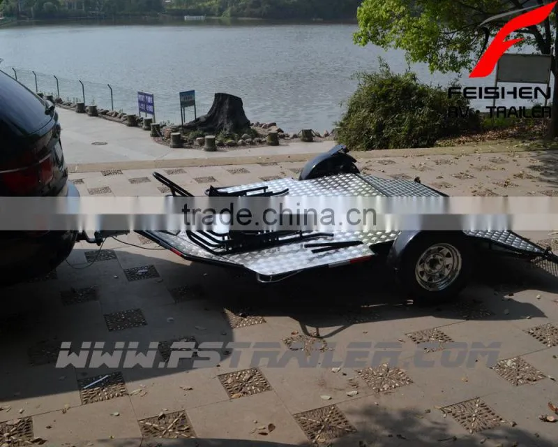 Double bikes folding style Trailer MT502 for motorcycle