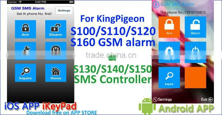 chinese supplier GSM sms controller S140 controlled power switch, water leakage,Tanks, Oil or Water levels monitoring