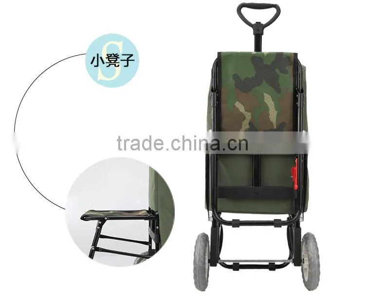 BAG00112 Telescopic Handle Shopping Carts with Seat