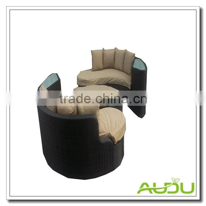 Audu Swimming Pool Sofa Set ,Taiji Rattan Patio Pool Sofa Set