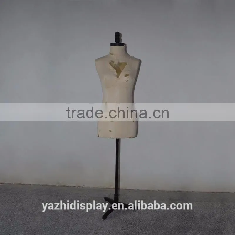 New Design worn out Fabric tailors mannequin For shop Display
