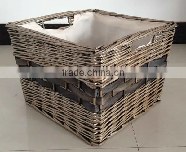 2014 New products wicker CD baskets