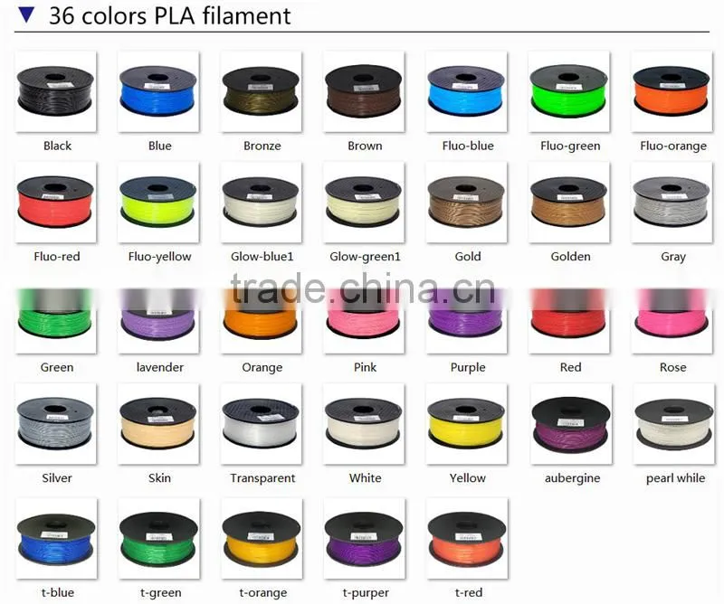 hot selling 3d printing pen filaments ABS/PLA 3d drawing pen filament 3d printer pen filament