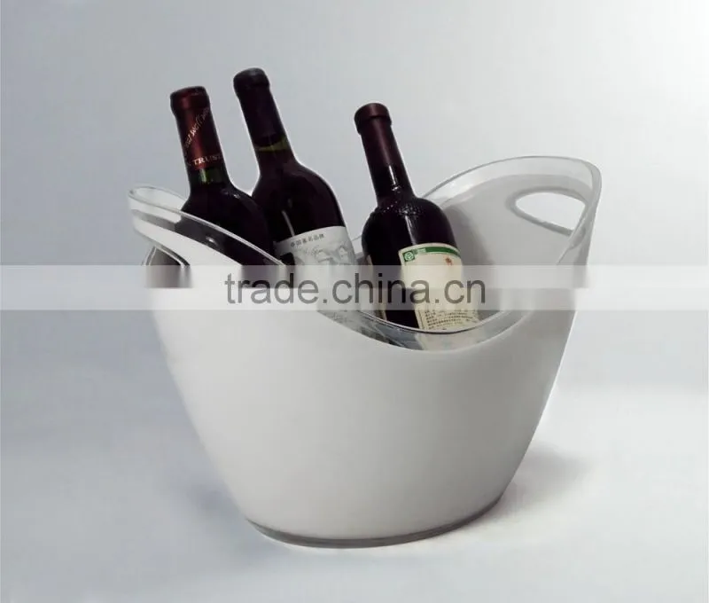 Customize Plastic double layer beverage tub