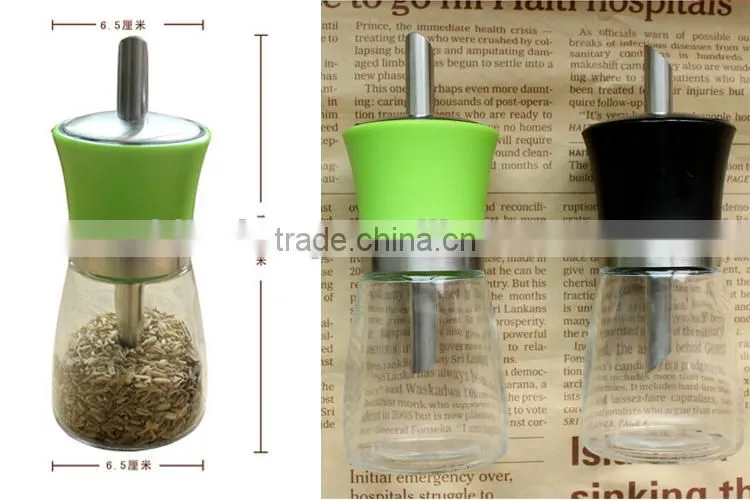 glass salt and pepper mills black pepper grinder