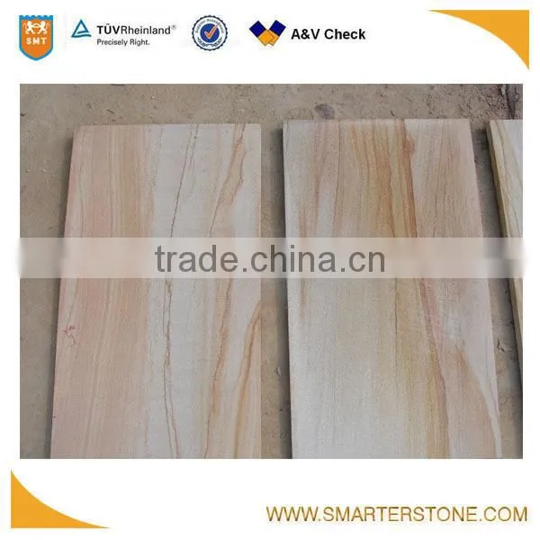 Tiger skin style sandstone beige cream sandstone 2 cm thick