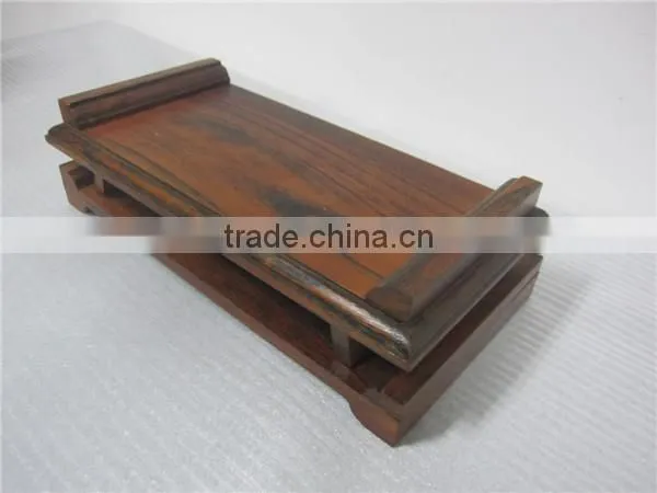 American retro leisure solid wood coffee tea table