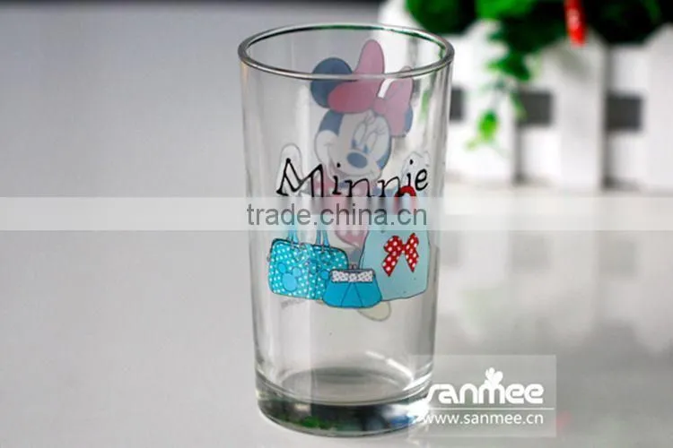 2014 Newest Promotional Gift Printing Glass Cup
