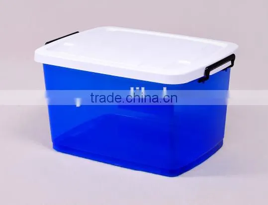 42Lplastic storage Box / Finishing Box with wheel cover and lock