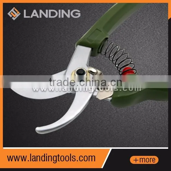 603401 200mm heat treated 65# manganese steel head,PVC cover handle hand tool garden pruner