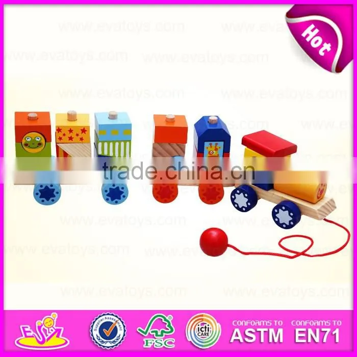 2016 wholesale fashion kids wooden chicken toy W05B147