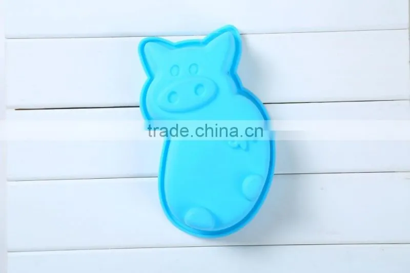 Pig silicone mould,cup cake mould,cup cake tools